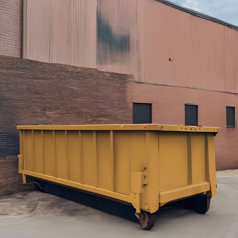 Residential roll-off dumpsters