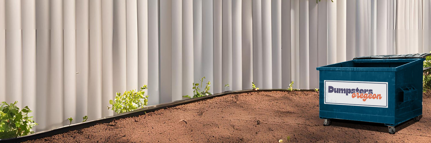 Roll-off dumpsters for construction sites